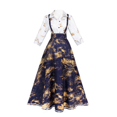 Clair‌ Kleid Clair Obscur：Expedition 33 Clair‌ Cosplay Kostüm