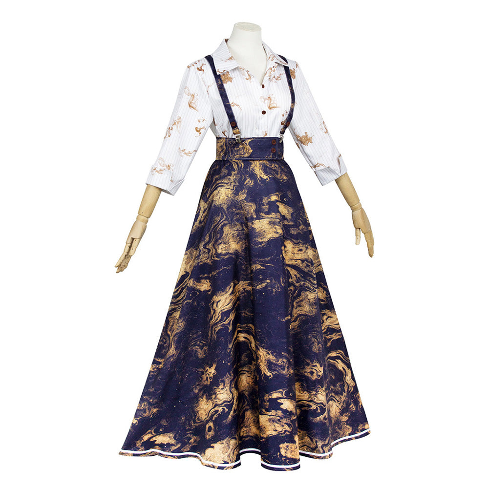 Clair‌ Kleid Clair Obscur：Expedition 33 Clair‌ Cosplay Kostüm