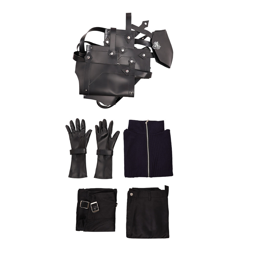 Cloud schwarz Kostüm Final Fantasy VII : Advent Children Cloud Cosplay Outfit