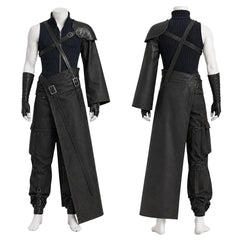 Cloud Strife schwarz Kostüm Set Final Fantasy VII Cloud Strife Cosplay Outfit