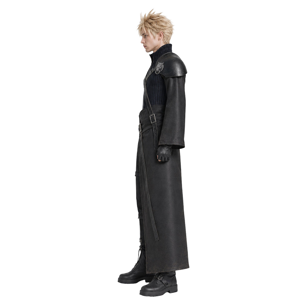 Cloud Strife schwarz Kostüm Set Final Fantasy VII Cloud Strife Cosplay Outfit