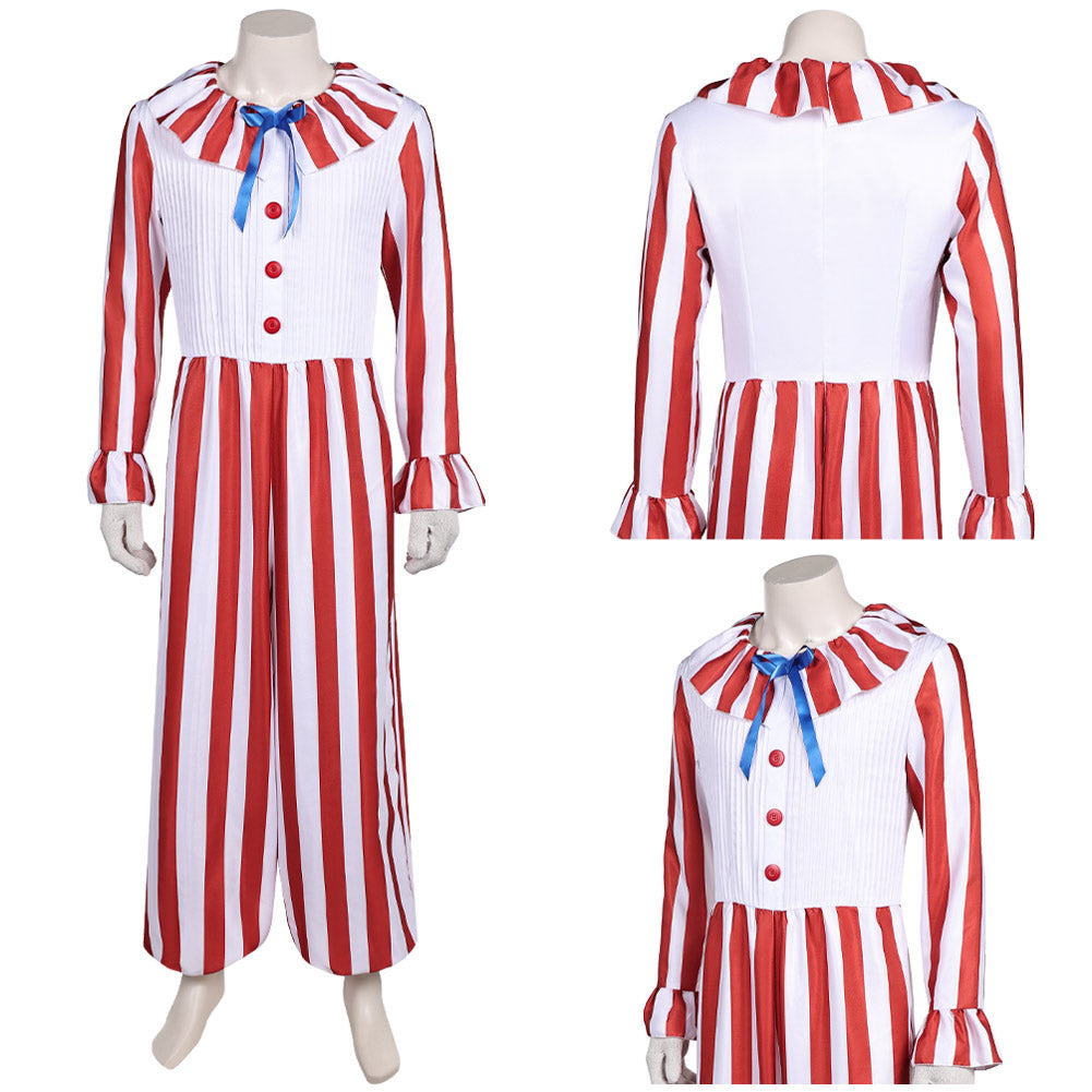 Clown in A Cornfield 2025 Clown Flando Jumpsuit Cosplay Kostüm