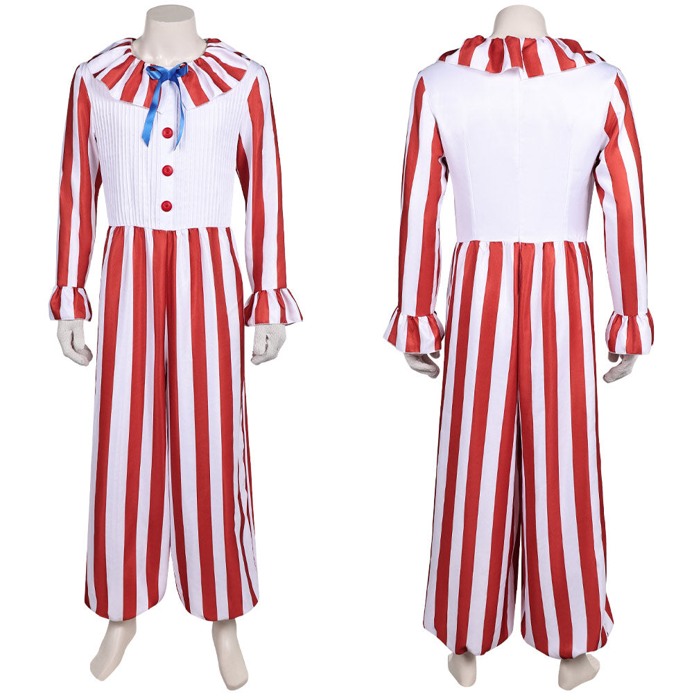 Clown in A Cornfield 2025 Clown Flando Jumpsuit Cosplay Kostüm