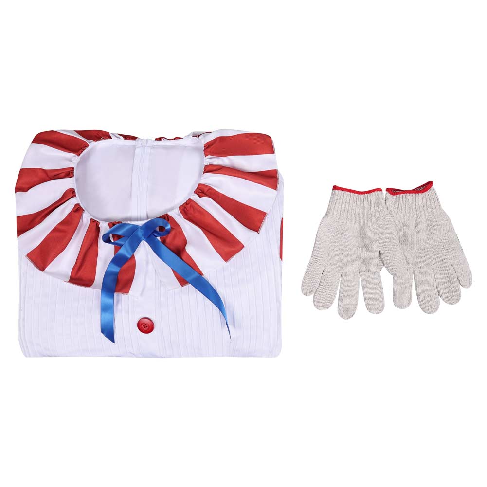 Clown in A Cornfield 2025 Clown Flando Jumpsuit Cosplay Kostüm