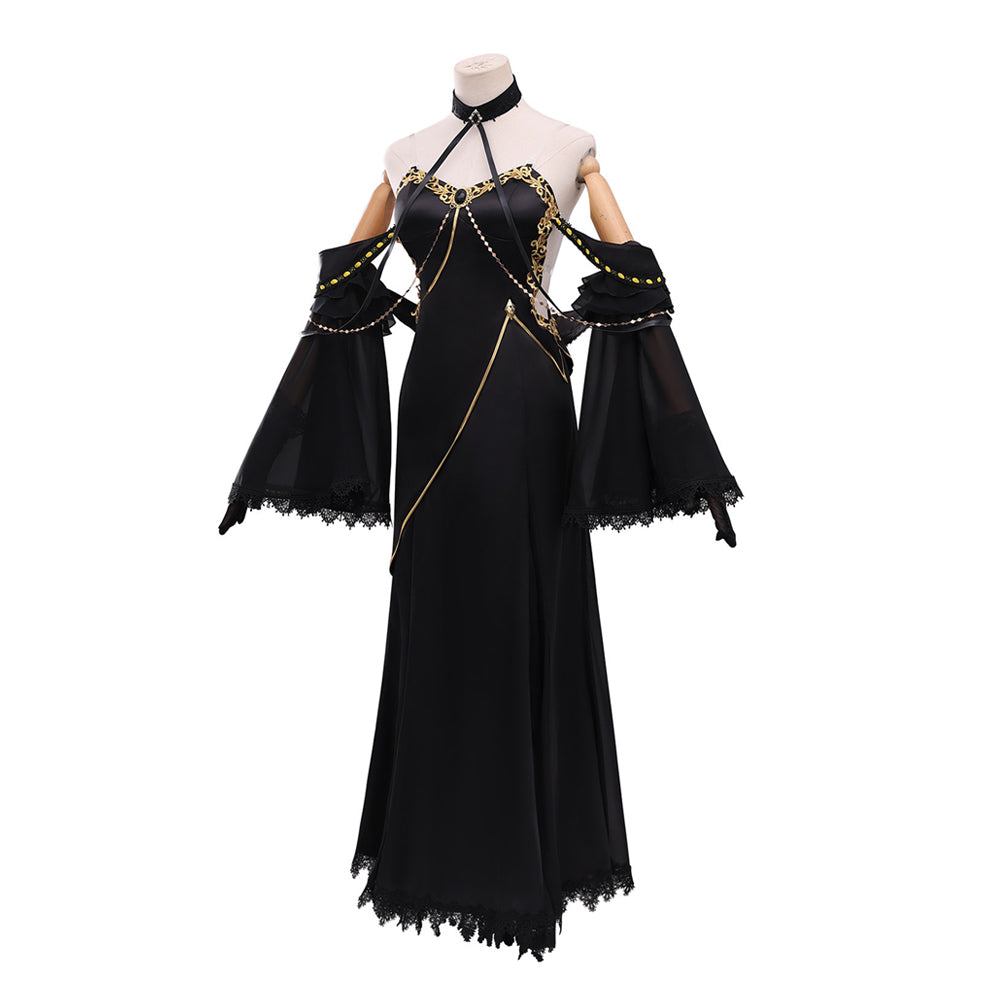 Code Geass C.C. schwarz Kleid Cosplay Outfit