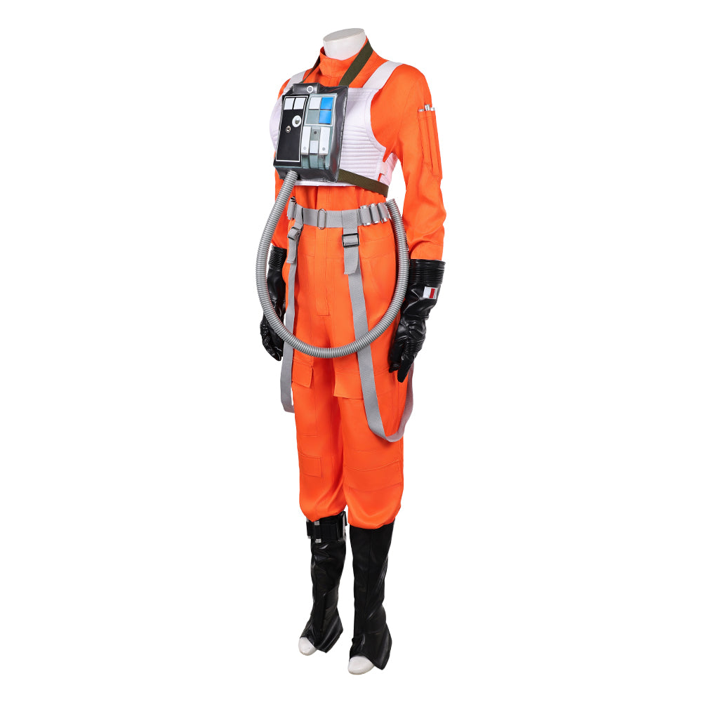 Colonel Ward Orange Jumpsuit The Mandalorian and Grogu Ward Cosplay Kostüm