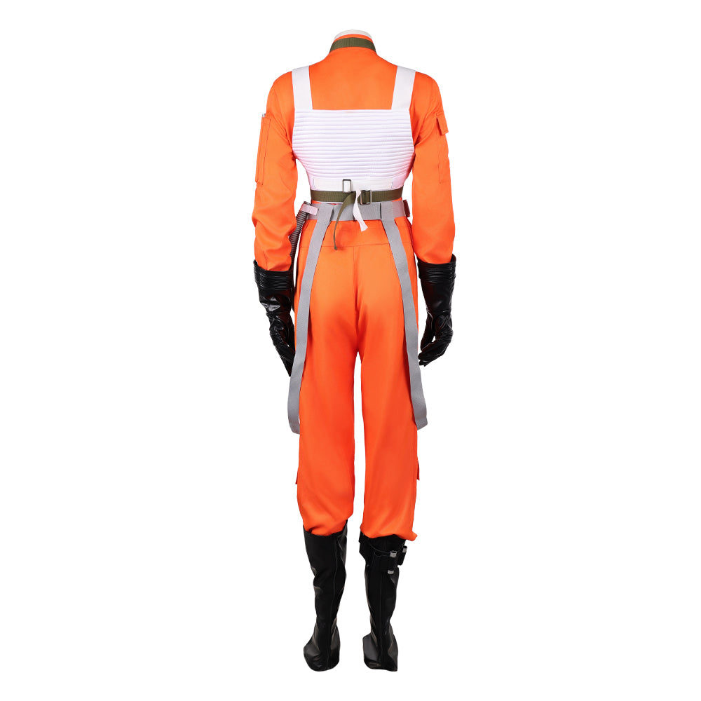 Colonel Ward Orange Jumpsuit The Mandalorian and Grogu Ward Cosplay Kostüm
