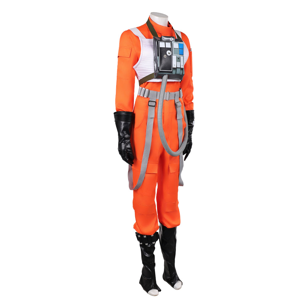Colonel Ward Orange Jumpsuit The Mandalorian and Grogu Ward Cosplay Kostüm