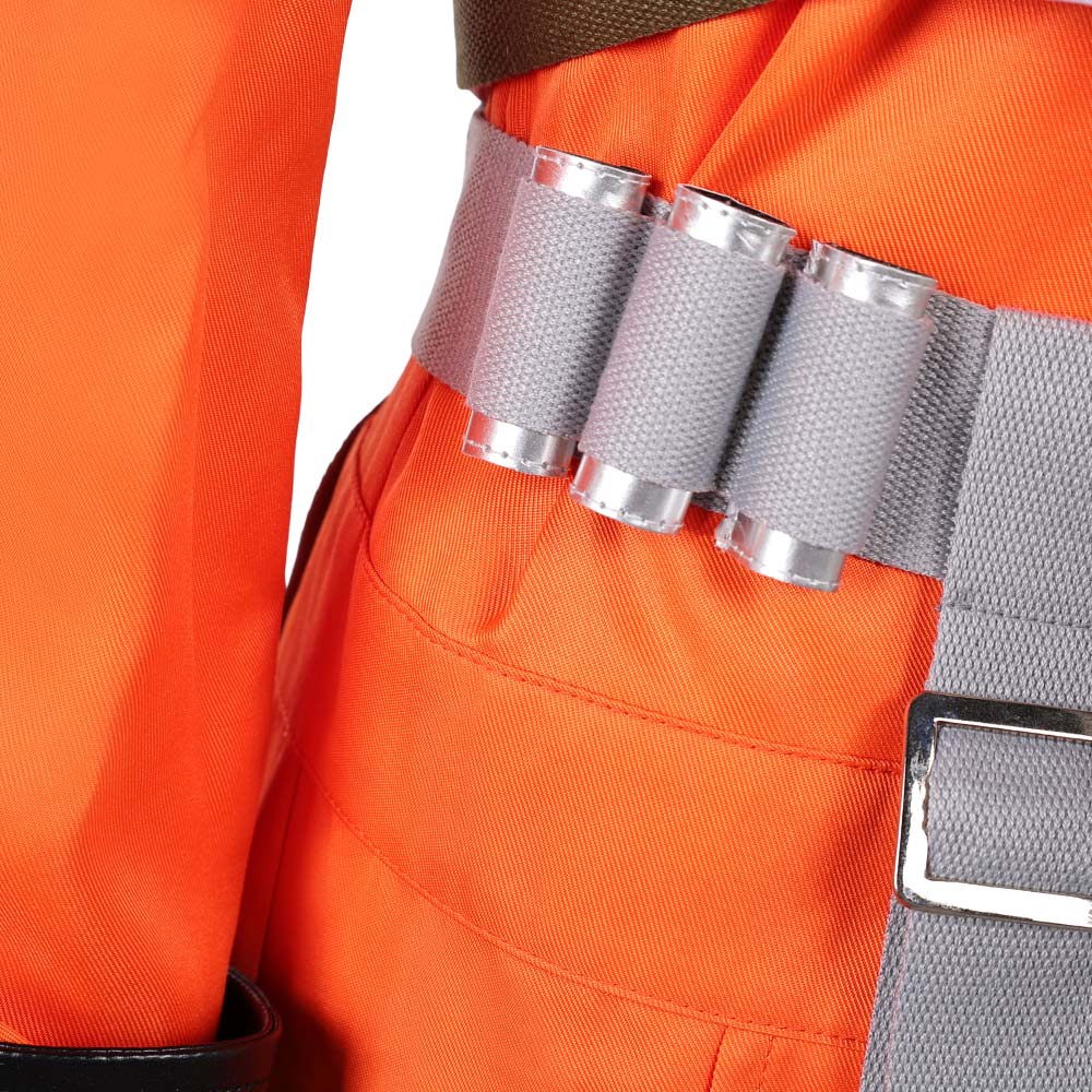 Colonel Ward Orange Jumpsuit The Mandalorian and Grogu Ward Cosplay Kostüm