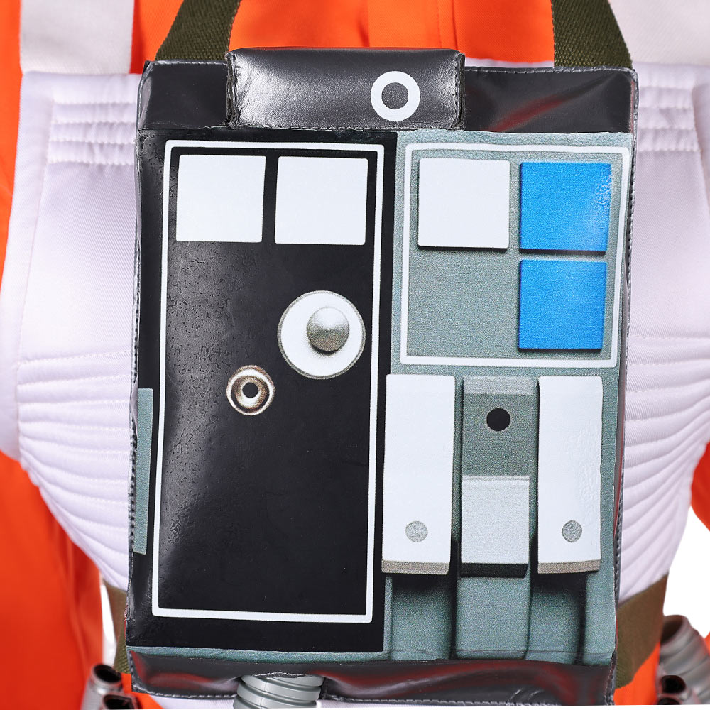 Colonel Ward Orange Jumpsuit The Mandalorian and Grogu Ward Cosplay Kostüm