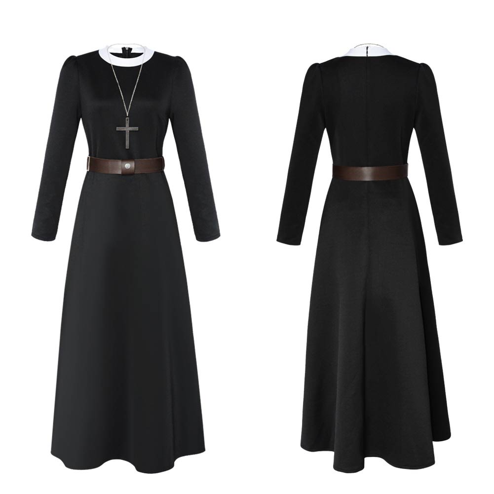 Conjuring – Die Heimsuchung Nonne Kleid Cosplay Kostüm