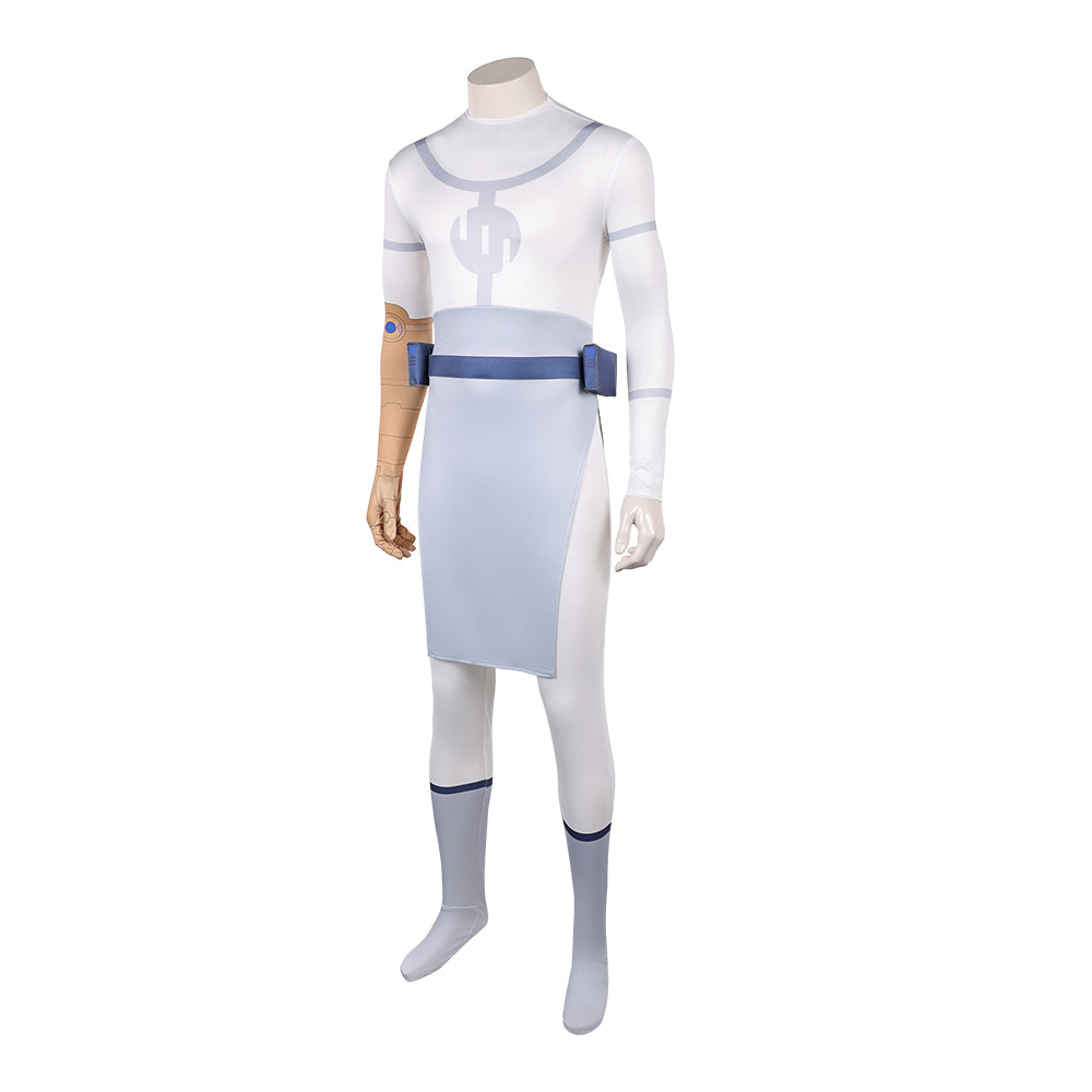 Conquest grau Jumpsuit Invincible Conquest Cosplay Outfit