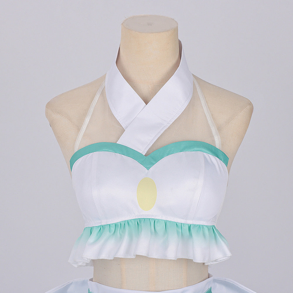 Cosmic Princess Kaguya Iroha Sakayori weiß Kostüm Cosplay Outfit	