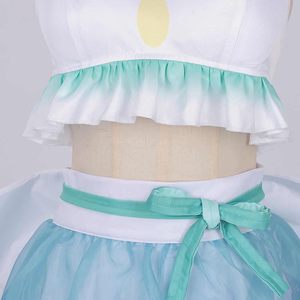 Cosmic Princess Kaguya Iroha Sakayori weiß Kostüm Cosplay Outfit	