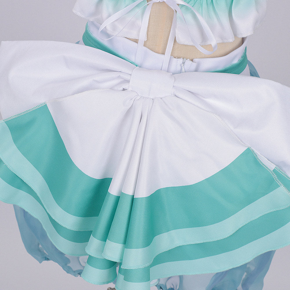 Cosmic Princess Kaguya Iroha Sakayori weiß Kostüm Cosplay Outfit	