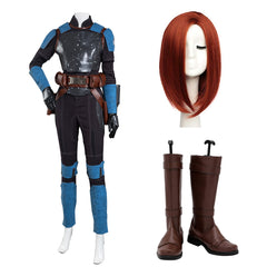 The Mandalorian 2 Bo-Katan Kryze Kostüm Jumpsuit Halloween Karneval Outfits