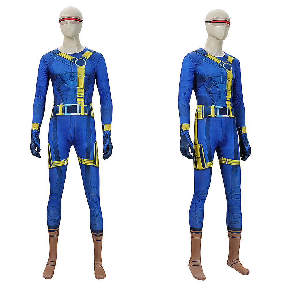 Cyclops blau Kostüm Set Avengers: Doomsday Cyclops Cosplay Outfit