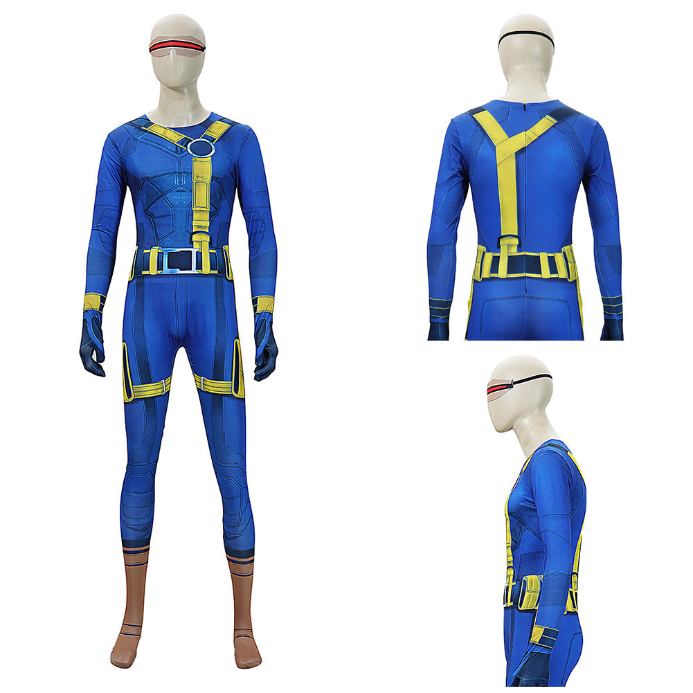 Cyclops blau Kostüm Set Avengers: Doomsday Cyclops Cosplay Outfit