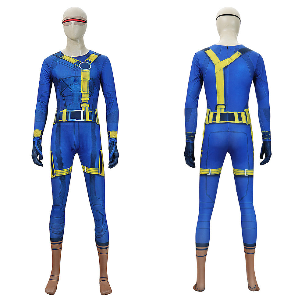 Cyclops blau Kostüm Set Avengers: Doomsday Cyclops Cosplay Outfit