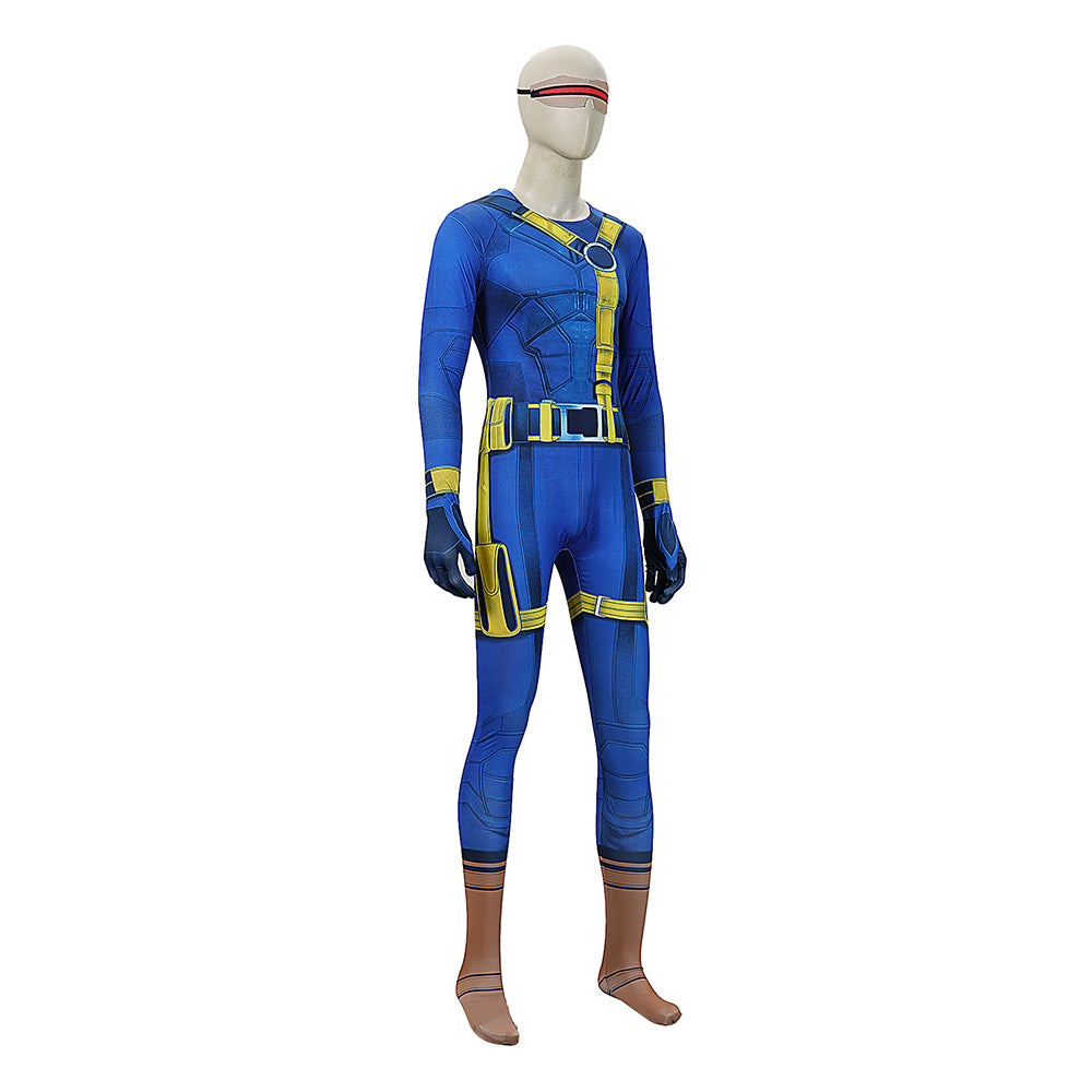 Cyclops blau Kostüm Set Avengers: Doomsday Cyclops Cosplay Outfit