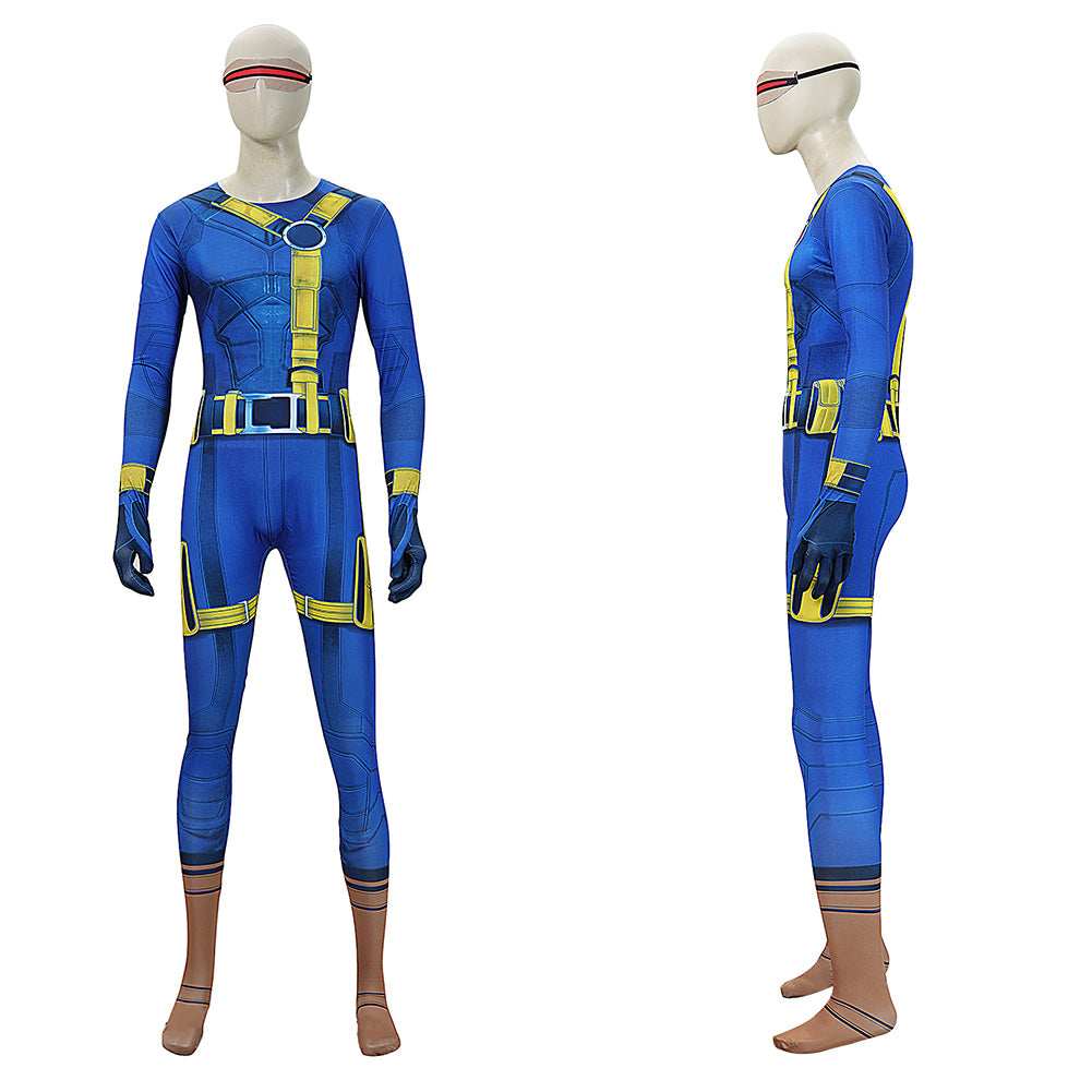 Cyclops blau Kostüm Set Avengers: Doomsday Cyclops Cosplay Outfit