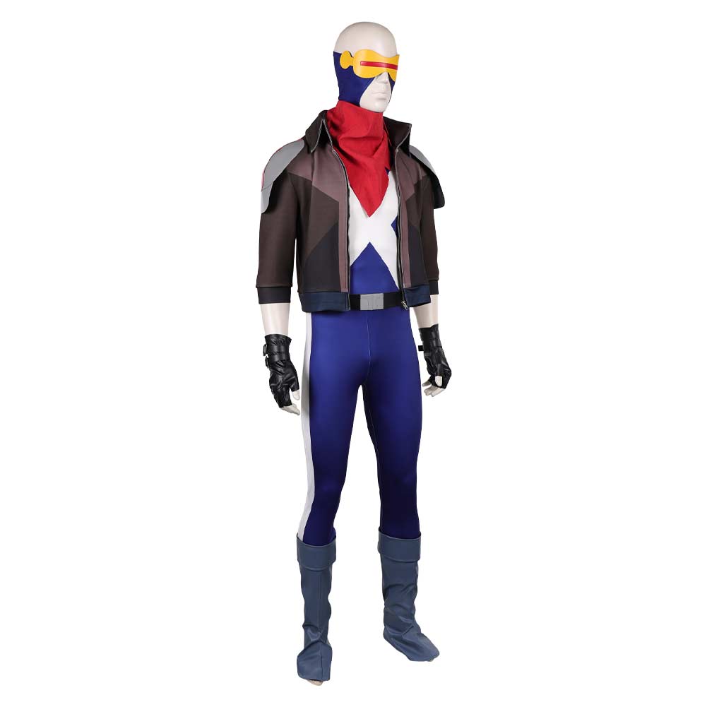 Cyclops Jumpsuit X-Men '97 2026 Scott Summers Cosplay Kostüm