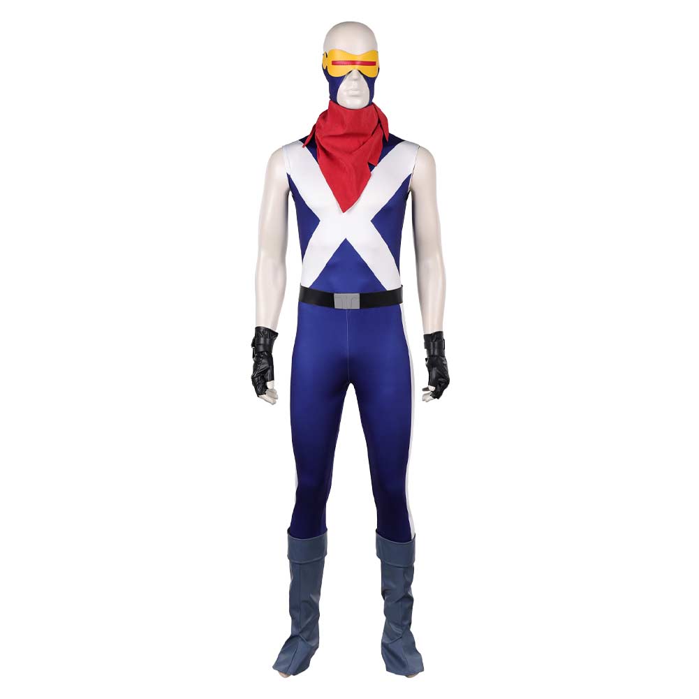 Cyclops Jumpsuit X-Men '97 2026 Scott Summers Cosplay Kostüm