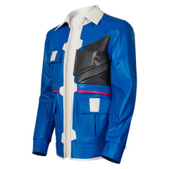 D blau Kostüm Set Cyberpunk: Edgerunners 2 D Cosplay Outfit 