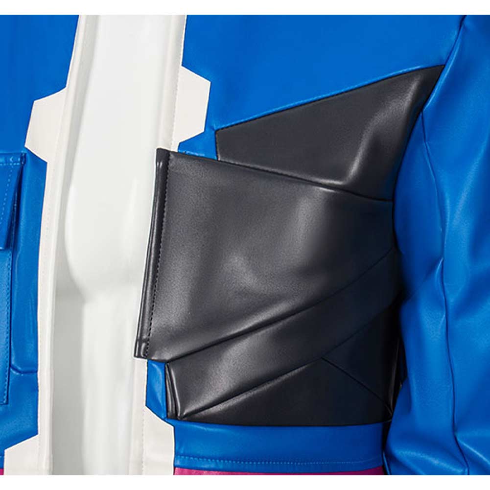 D blau Kostüm Set Cyberpunk: Edgerunners 2 D Cosplay Outfit 