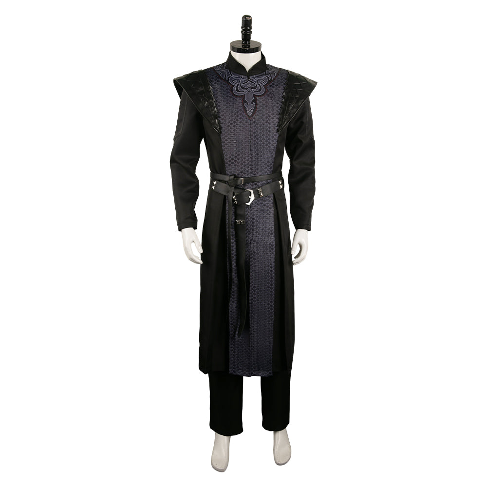 Daemon Targaryen schwarz Outfits House of the Dragon Daemon Targaryen Cosplay Kostüm