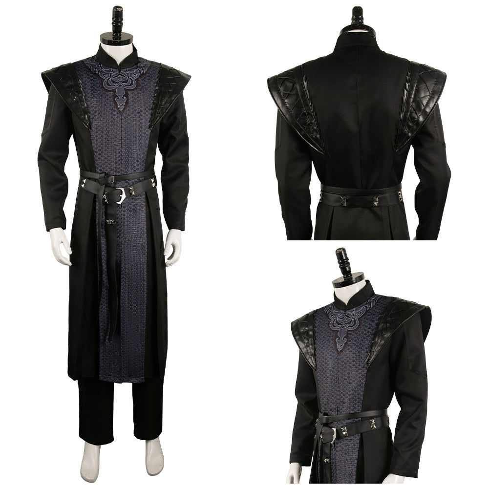 Daemon Targaryen schwarz Outfits House of the Dragon Daemon Targaryen Cosplay Kostüm