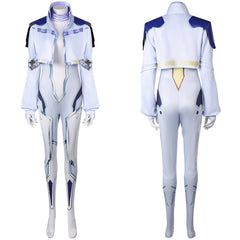 Dagger weiß Jumpsuit Cosplay Outfits