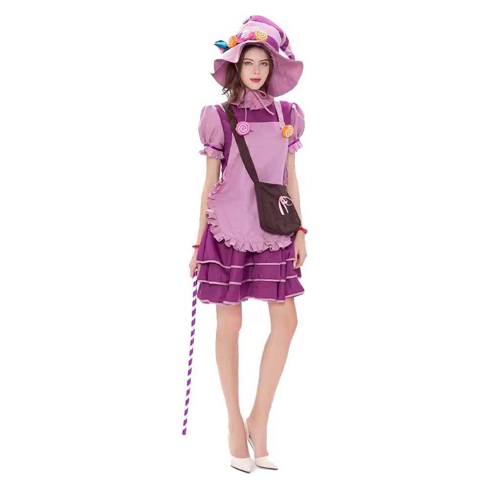 Damen Cosplay Kostüm Kostüme Halloween Karneval Anzug Erwachsene Frauen Französisch maid Kleid