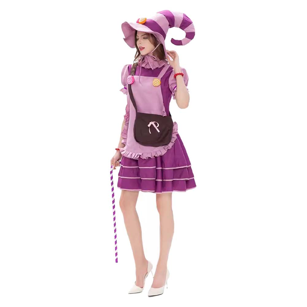 Damen Cosplay Kostüm Kostüme Halloween Karneval Anzug Erwachsene Frauen Französisch maid Kleid