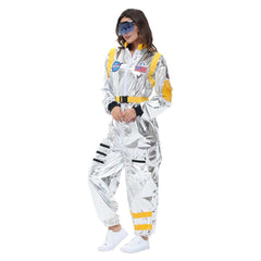 Damen Cosplay Kostüm Outfits Halloween Karneval Anzug Astronautin