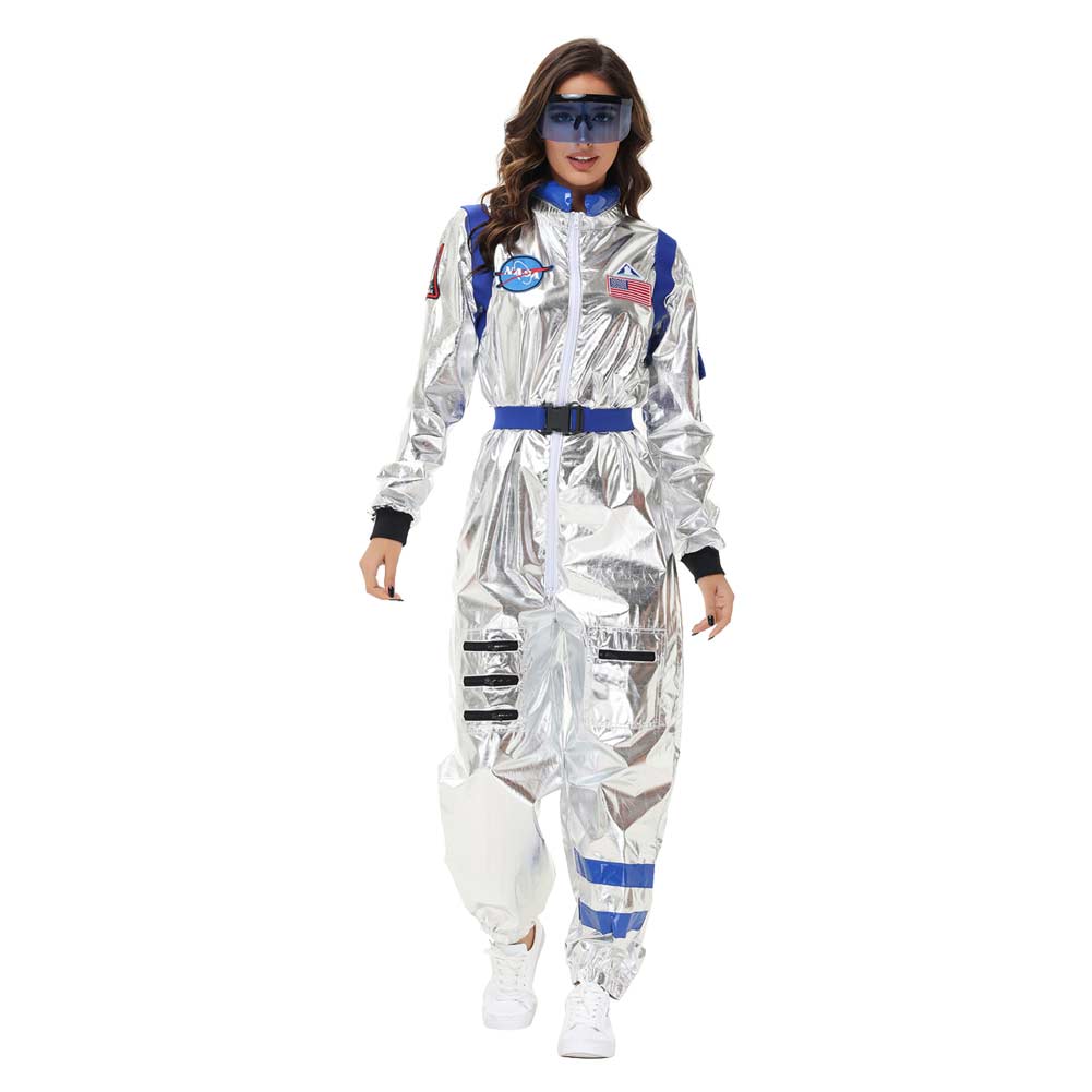 Damen Cosplay Kostüm Outfits Halloween Karneval Anzug Astronautin