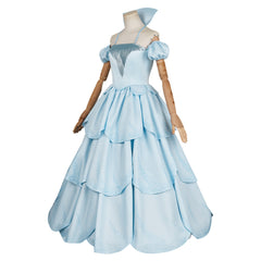 Damen Glinda blau Kleid Wicked Glinda Cosplay Kostüm