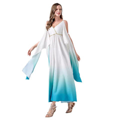 Damen Griechische mythologische Göttin Kleid Cosplay Kostüm Outfits Halloween Karneval Anzug