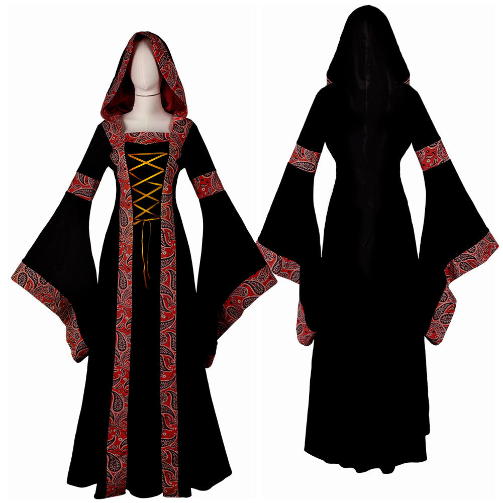 Damen Mittelalterliches Kleid Kostüm Renaissance Cosplay Kostüm Outfits Halloween Karneval Anzug