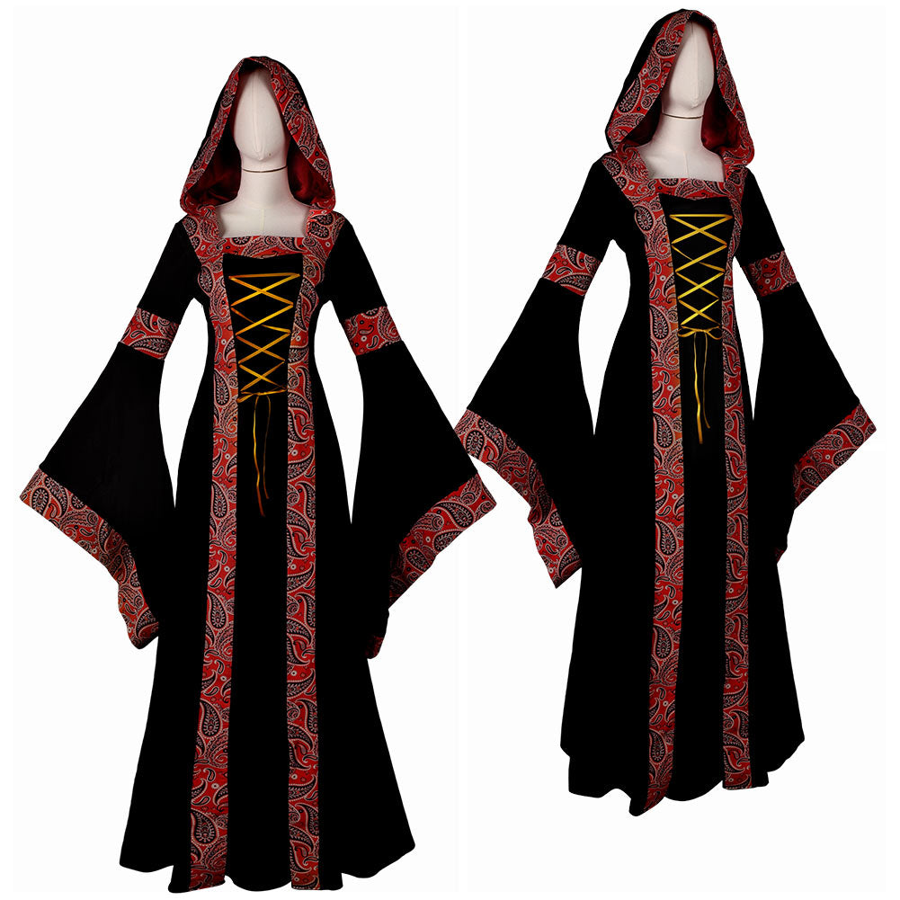 Damen Mittelalterliches Kleid Kostüm Renaissance Cosplay Kostüm Outfits Halloween Karneval Anzug