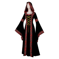 Damen Mittelalterliches Kleid Kostüm Renaissance Cosplay Kostüm Outfits Halloween Karneval Anzug