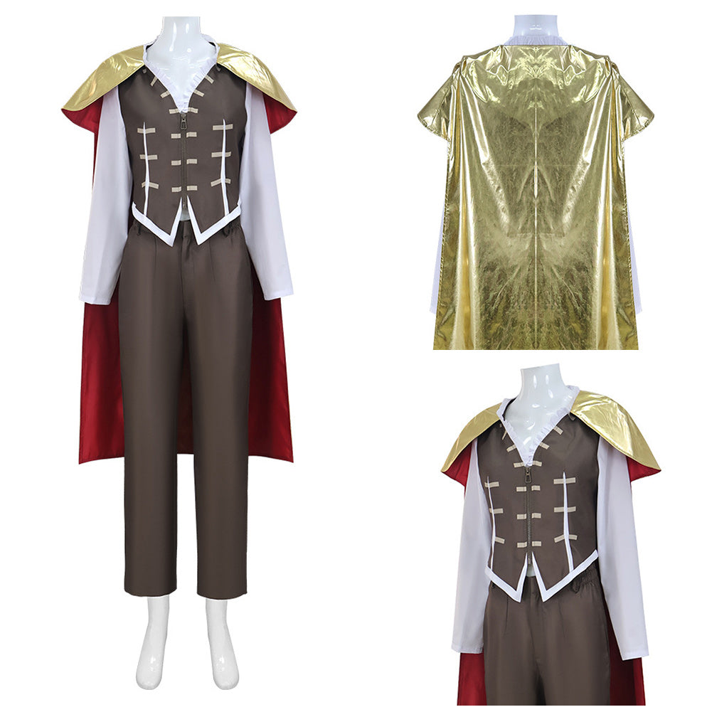 Damiane goldfarben Kostüm Set Crimson Desert Damiane Cosplay Outfit