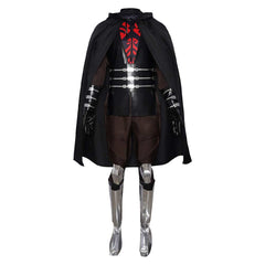 Darth Maul schwarz Kostüm Set Star Wars Darth Maul Cosplay Outfit
