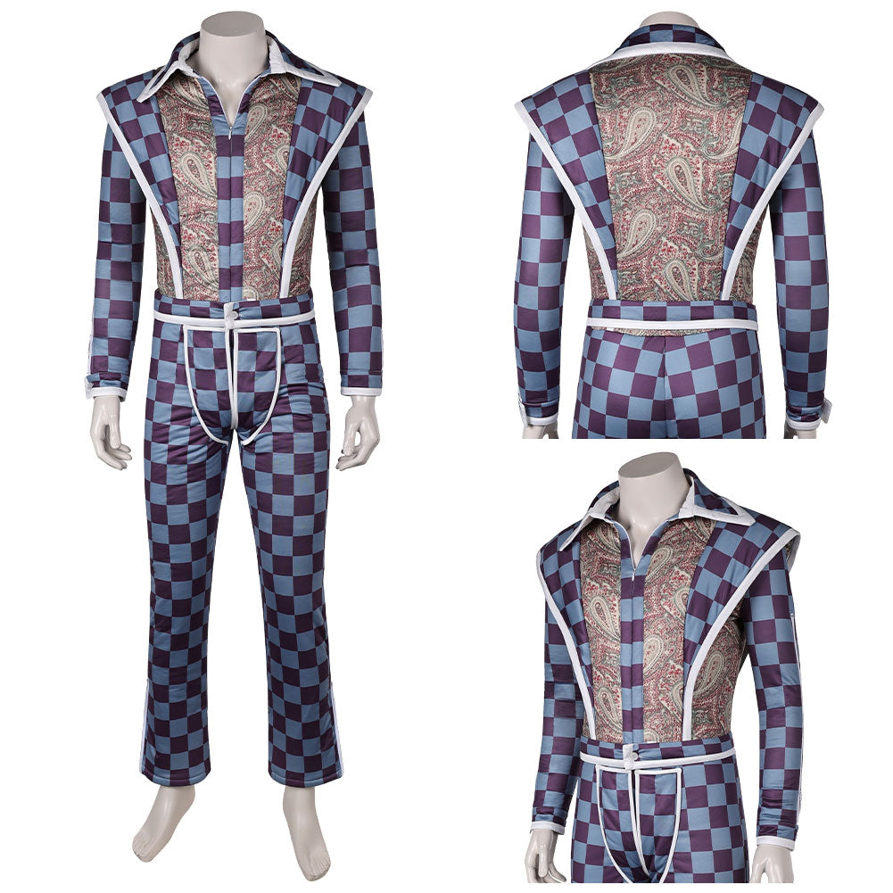 David Bowie Retro-Stil Jumpsuit Cosplay Outfits