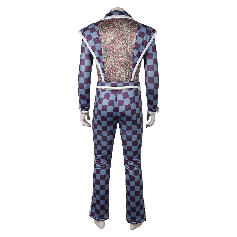 David Bowie Retro-Stil Jumpsuit Cosplay Outfits