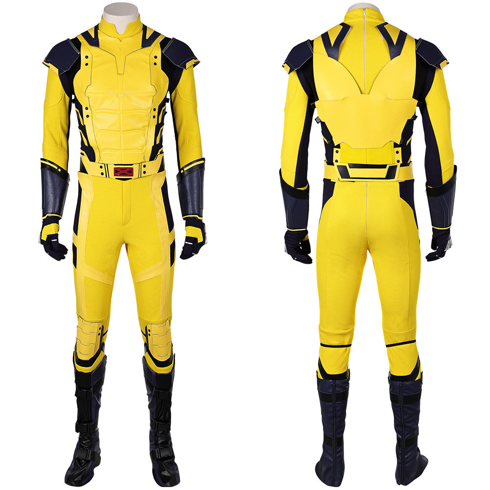 Deadpool & Wolverine Wolverine gelb Overall Cosplay Kostüm Outfits Deluxe