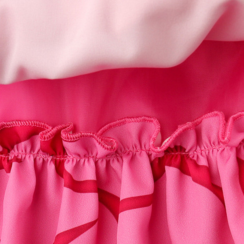 Descendants: Wicked Wonderland Pink Damen rosa Kostüm Set