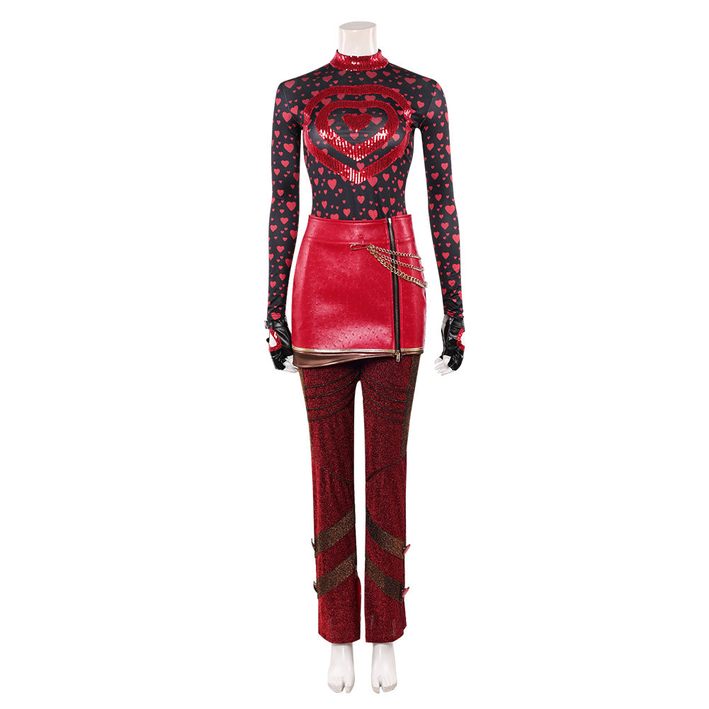 Descendants: Wicked Wonderland Red rot Kostüm Set Cosplay Outfit