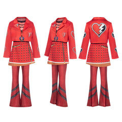 ​Descendants: Wicked Wonderland Red rot Kostüm Set Red Cosplay Outfit