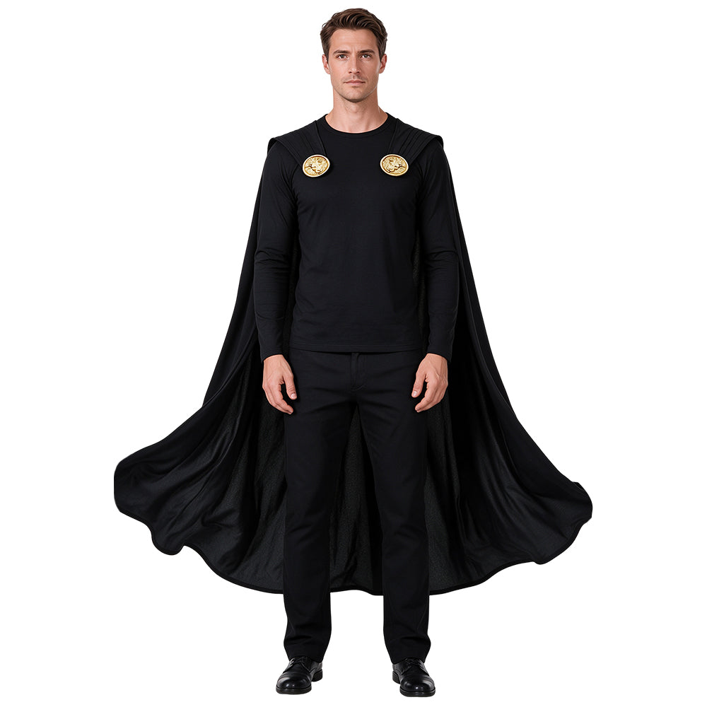 Die Odyssee schwarz Kostüm Set The Odyssey Agamemnon Cosplay Outfit